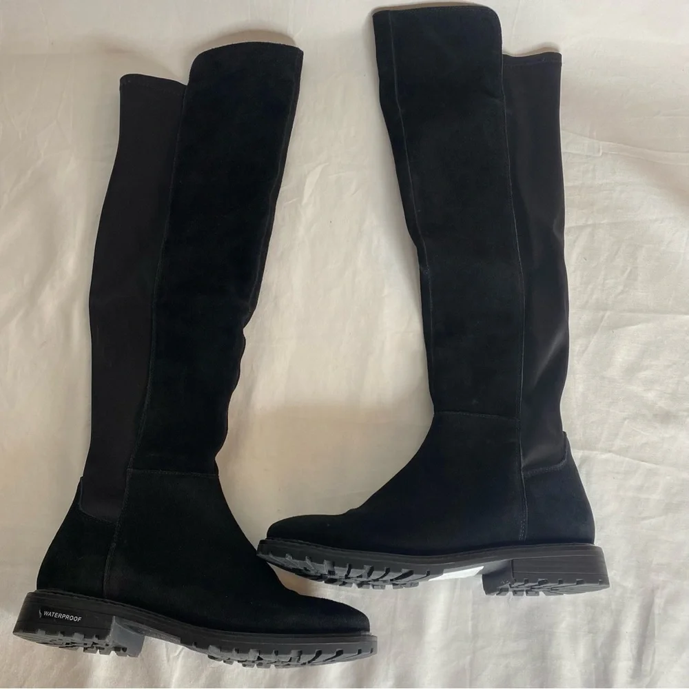 Women's Aqua College Prestige Waterproof Over-The-Knee Boots New Size 6 - Picture 5 of 8